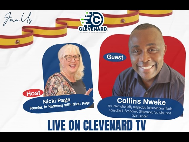 Collins Nweke, Live Interview On Clevenard TV