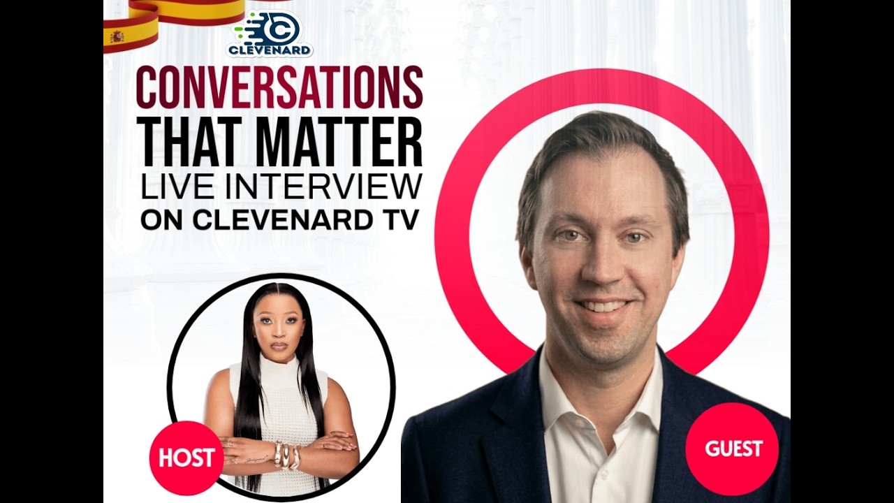 Oscar Erik Wilhelm Thaung, Live Interview On Clevenard TV