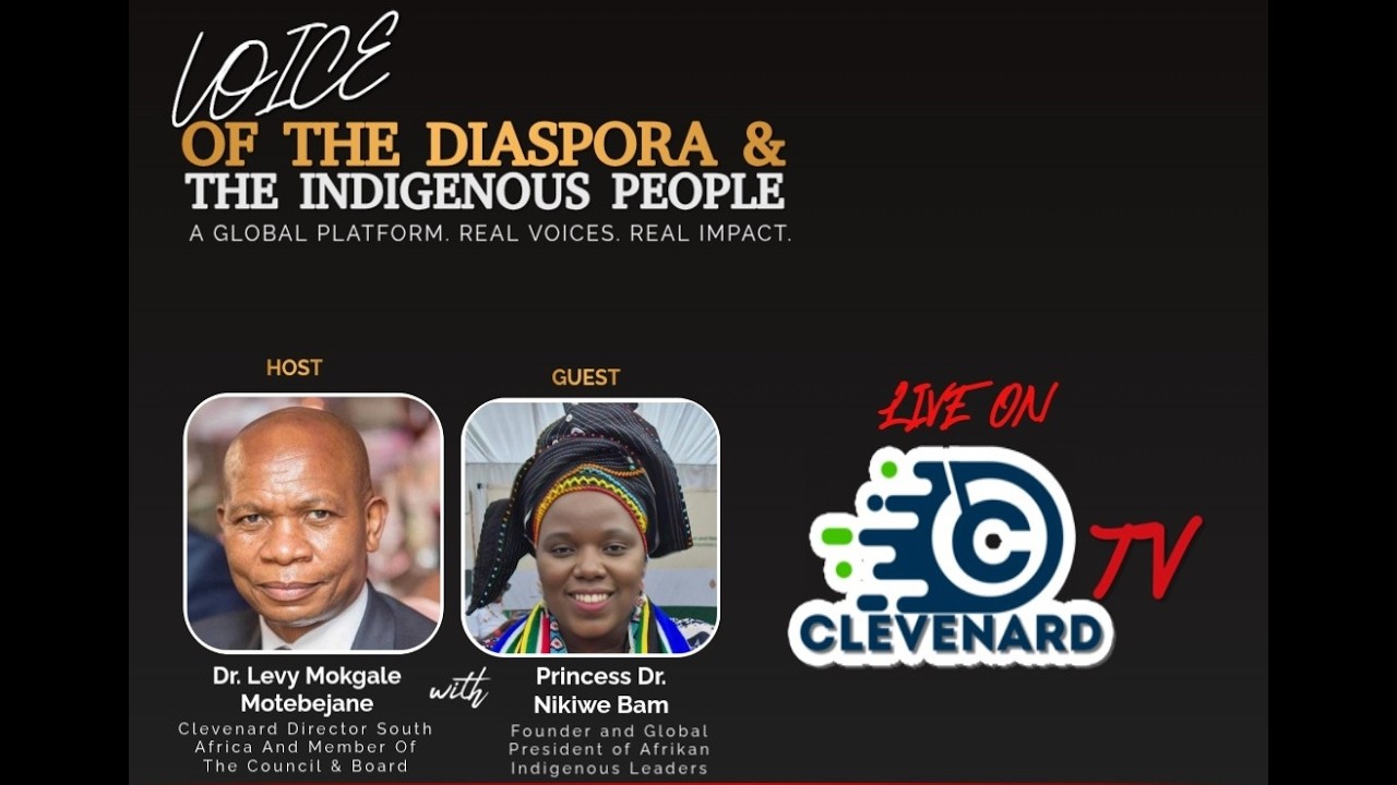 Princess Dr. Nikiwe Bam, Live interview on Clevenard TV